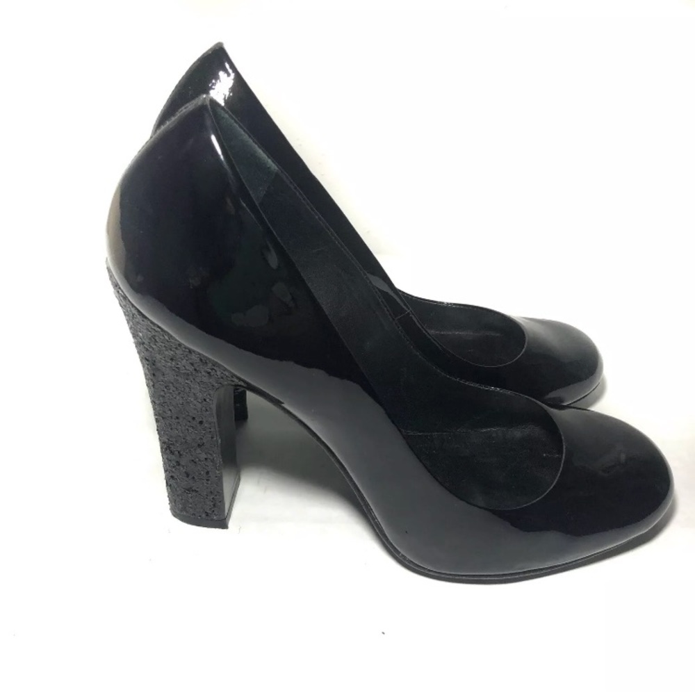 Like New! Tory Burch Black Glitter Heel